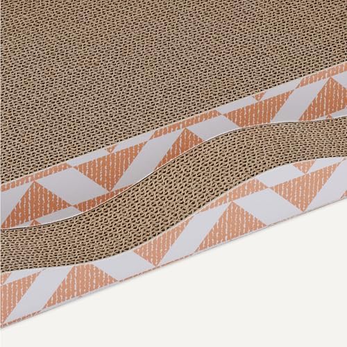 Amazon Basics Cat Scratching Post, Reversible Double-Sided Corrugated Cardboard - Image 4