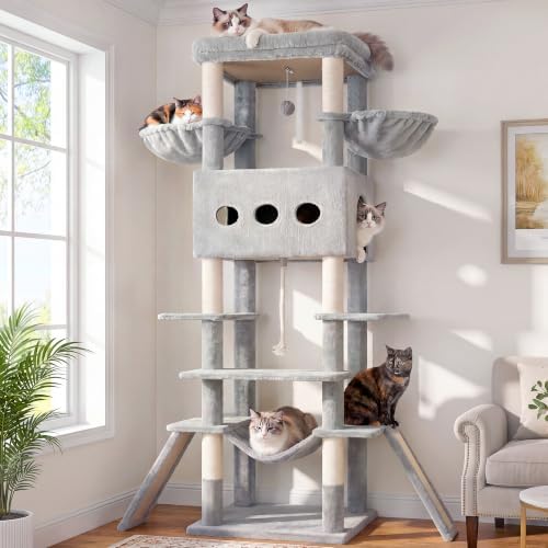 Gitelsnour Cat Tree, 78.7'' Tall Tower by Gitelnour