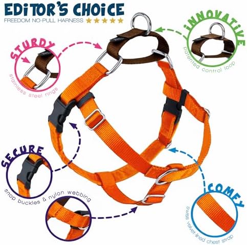 2 Hounds Design Freedom No Pull Dog Harness, 1 inch MD - Image 4