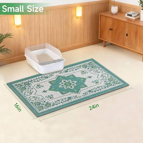 Cat Litter Mat, Traps 100% Litter, Non-Slip Kitty Litter Trapping mats - Image 7