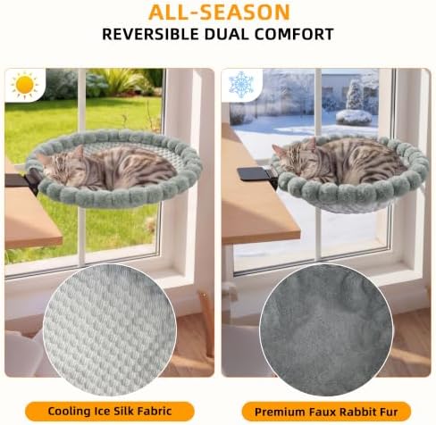 Cat Desk Bed - 2-in-1 Cat Hammock - Image 3
