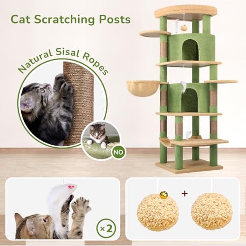 Globlazer 66in Cactus Corner Cat Tree - Image 6