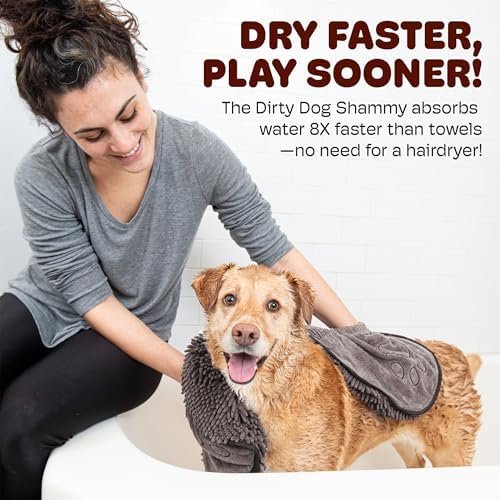 Dog Gone Smart The Dirty Dog Shammy Bath Towel - Image 2