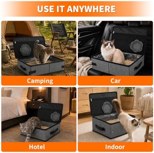 Aokeyee Portable Travel Litter Box - Image 7