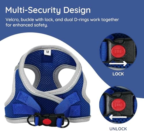BELLA & PAL Step in Puppy Harness and Leash Set - Image 3