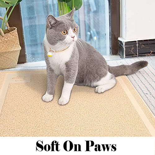 UPSKY Large Cat Litter Mat Trapper 35"×23", Waterproof - Image 6