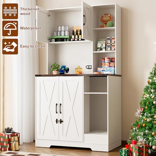 71Inches Tall Cat Litter Box Enclosure - Image 6