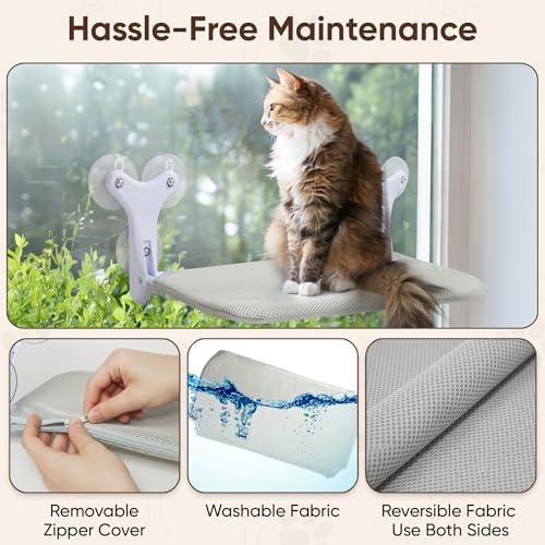 Cat Window Perch, Foldable Hammock Bed - Image 6