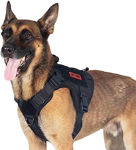 OneTigris Tactical Dog Harness Vest No-Pull Service Dog Vest by OneTigris