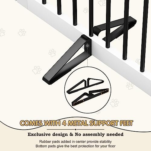 PUPETPO Freestanding Pet Gates - Image 3