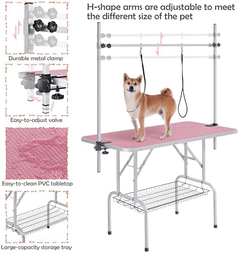 Yaheetech 46'' Pet Grooming Table - Image 4