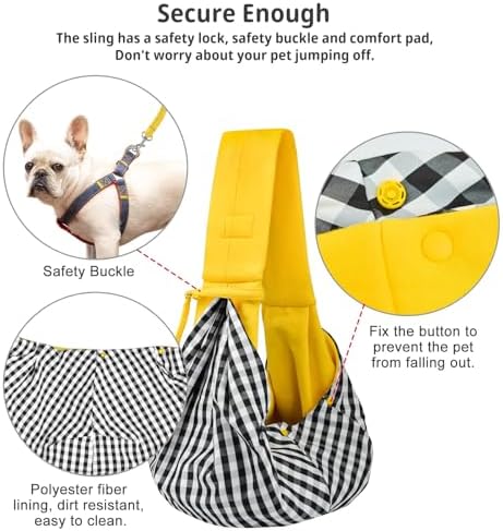 CUBY Dog and Cat Sling Carrier - Image 3