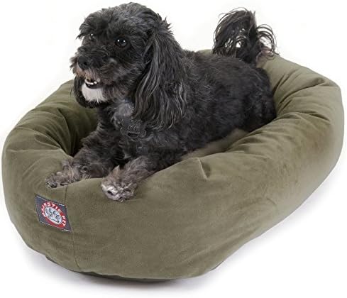 Majestic Pet Suede Calming Dog Bed, 24 Inch Small by MajesticPet
