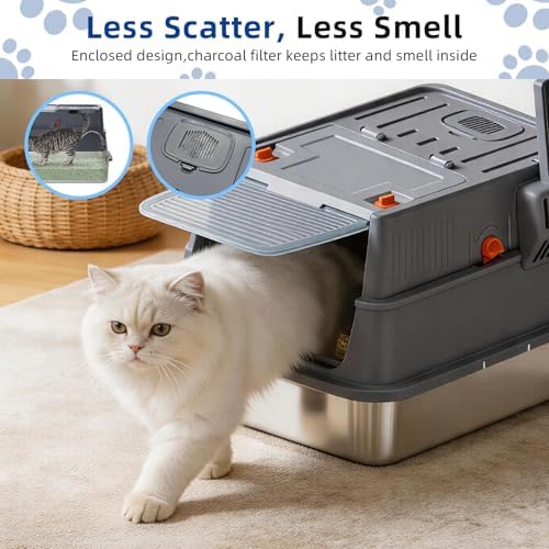 Stainless Steel Cat Litter Box - Image 4