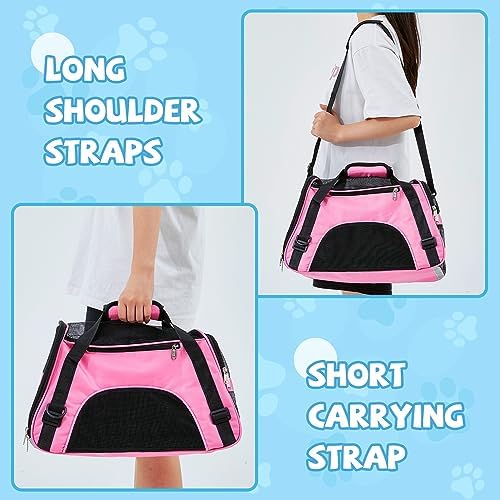 Sweetude 4 Pcs Cat Carrier Soft-Sided Pet Carrying Bag - Image 5