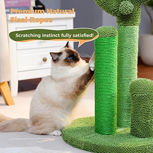 PAWZ Road Cat Scratching Post 27” Cactus Cat Scratcher - Image 4