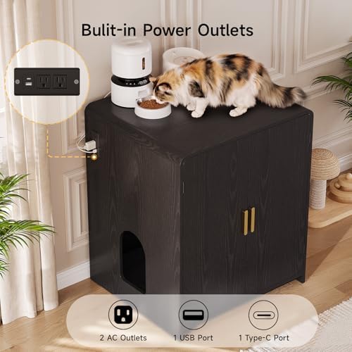 ONBRILL 35" Cat Litter Box Enclosure - Image 4