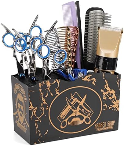 Segbeauty Salon Shear Holder, Hair Cutting Scissors Barber Supplies Storage Rack by Segbeauty