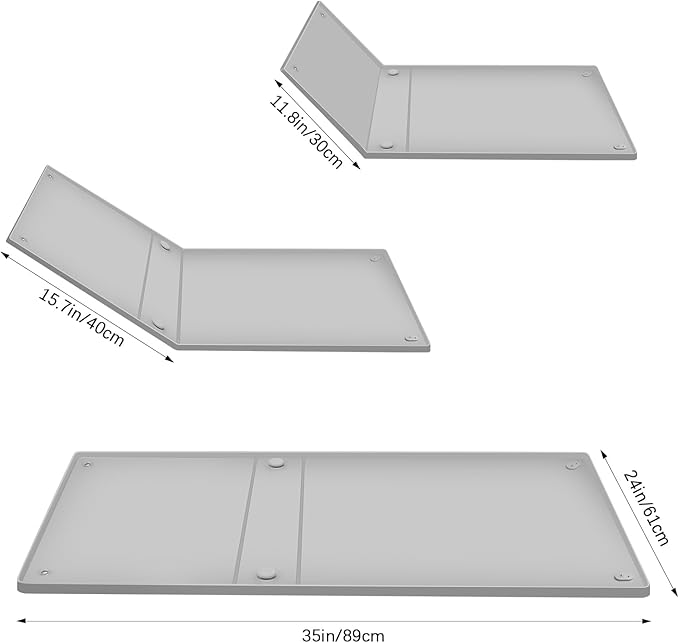 Dog Pee Pad Holder Tray, Non-Slip Puppy Pee Pad Holder, Fits Up to 35" X 24" Training Pads, High Edge Easy to Change Pee Pad Tray,Mat Fit Disposable and Washable Pee Pads