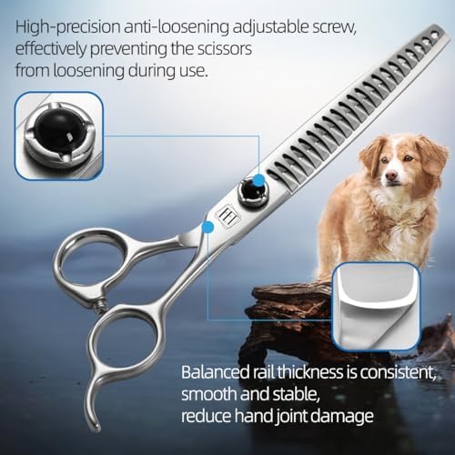 7 inch Dog Grooming Scissors - Image 5