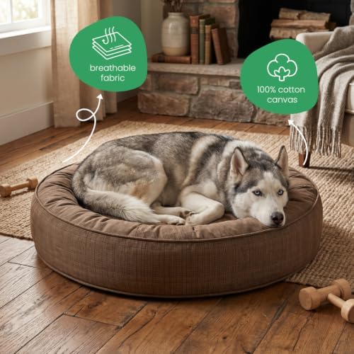 Molly Mutt Woodstock Dog Bed Duvet Cover, GOTS-Certified 100% Organic Cotton - Image 4