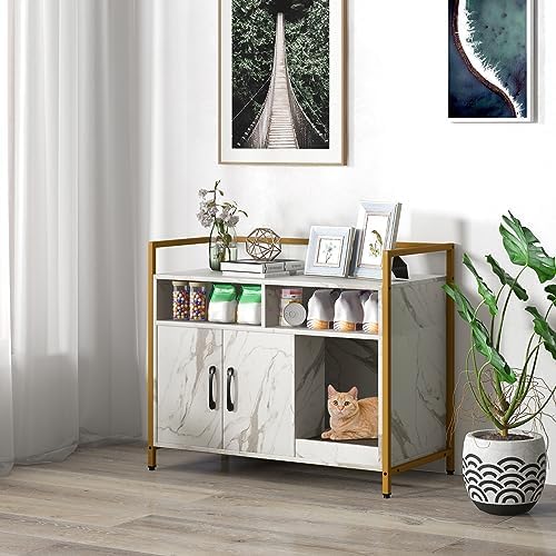 Giantex Cat Litter Box Enclosure - Image 2