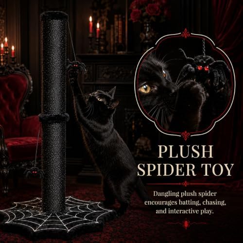 Gothic Cat Scratching Post - Image 4