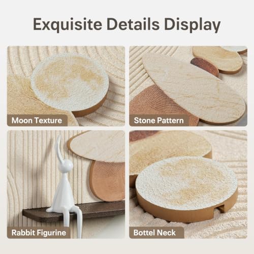3D Textured Abstract Modern Round Wall Art Decor - Image 5