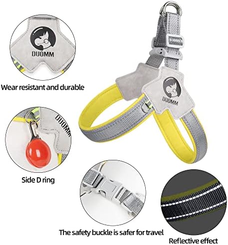 No Pull Small Dog Harness, Adjustable Puppy Soft Vest Harness - Image 3