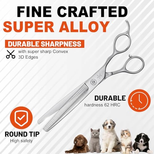 High-end Professional Dog Grooming Thinning Scissors Teeth Cutting Blending - Image 5