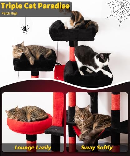 Gothic Cat Tree, 71 Inch Heavy Duty Cat Trees - Image 3