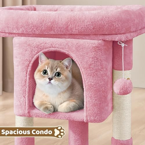Yaheetech 23.5in Small Low-Profile Cat Tree Condo - Image 6