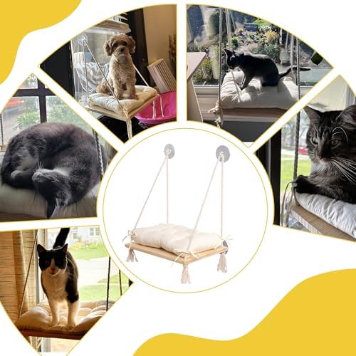 Cat Window Perch, Suction Cup Window Hammock Seat Beds - Image 3