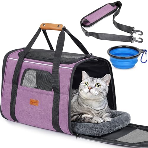 Morpilot Cat Carrier Soft for Large Medium Cats and Puppy up to 20lbs by Morpilot