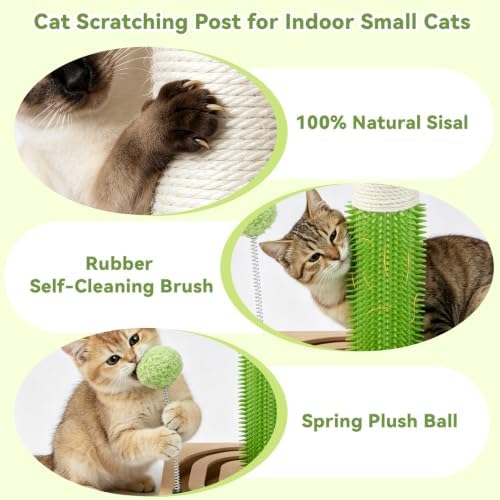 Cat Scratching Post with Stable Square Base - Image 3