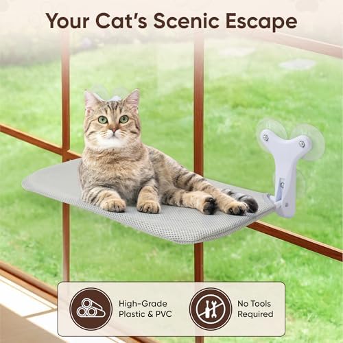 Cat Window Perch, Foldable Hammock Bed - Image 5