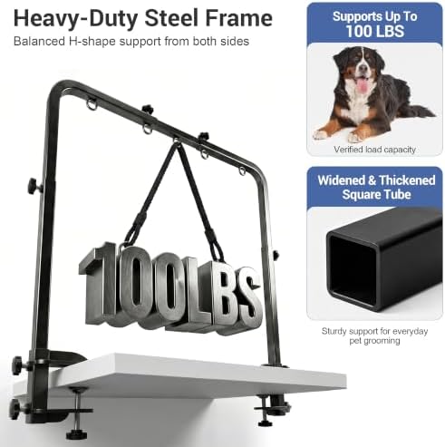 Dog Grooming Table Arm, H-Frame - Image 5