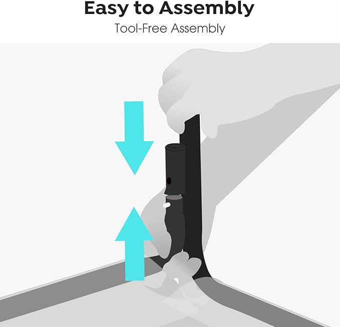 Veehoo XL Outdoor Elevated Dog Bed, Raised Dog Cot for Extra Large Dogs, Cooling Washable Waterproof Pet Hammock Beds with Slope Headrest, Breathable Mesh and Sturdy Frame, X-Large, CWC2204