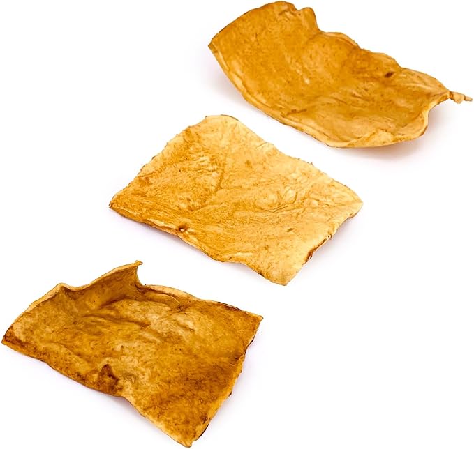 ValueBull USA Rawhide Chips, Chicken Infused, 20 Pound Bulk Pack - Natural & Safe, USA Beef Hide, Long Lasting, Chemical Free, No Artificial Flavors