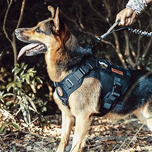 OneTigris Tactical Dog Harness Vest No-Pull Service Dog Vest - Image 6