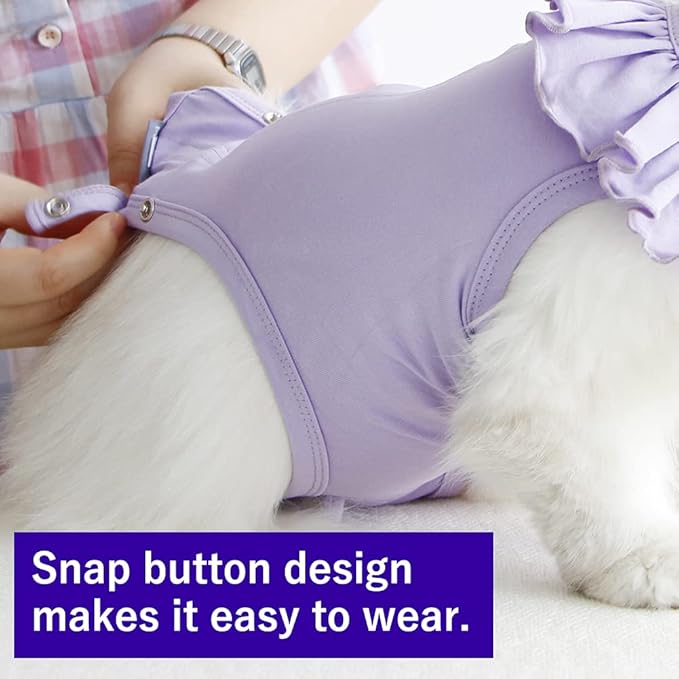 Cat Recovery Suit for Abdominal Wounds and Skin Diseases,Breathable Surgical Recovery Shirt After Surgery Wear Anti Licking Wounds,E-Collar Alternative for Female Cats Kitten(RSC01-orange-m)