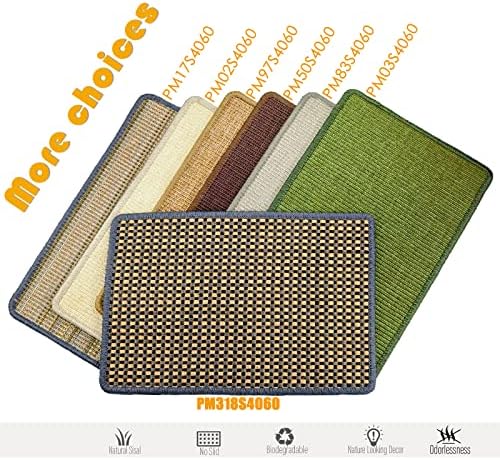 Cat Scratching Mat, 23.6 x 15.7inch Sisal Cat Scratchers - Image 5