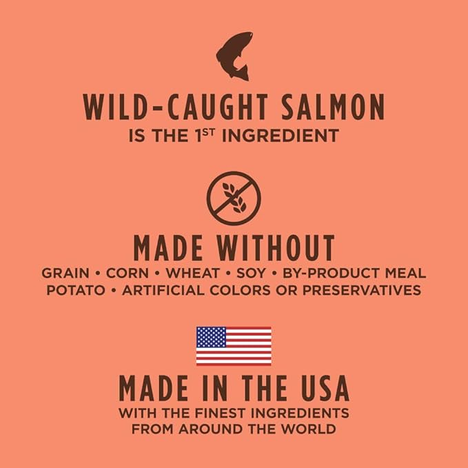 Original Salmon Dry Dog Food, 20 lb. Bag