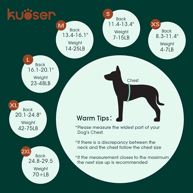 Kuoser Dog Surgery Recovery Suit for Female Male Dogs, Stripes Spay Neuter Anti-Licking Dog Onesie, Surgical Suit Snugly Pet Post Surgery Vest Bodysuit for Abdominal Wounds Skin Disease, Black L
