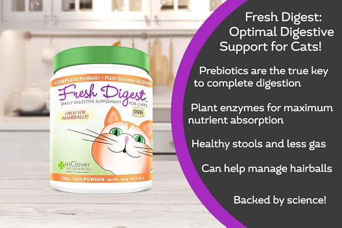 Fresh Digest Daily Digestive Aid and Immune Support for Cats