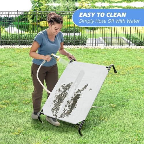 Simple Trending Raised Dog Bed for Small Dogs, Elevated Dog Cot - Image 6