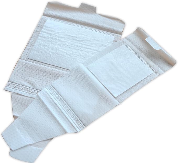 Basic Leg Bandages for Dogs, Cats, Pets -First- aid Non Adhesive Fur Friendly, Soft Stretch Wound Care, hot Spots, Fungus, Adjustable Fastening Strap Value Pack (Medium 12-Pack)