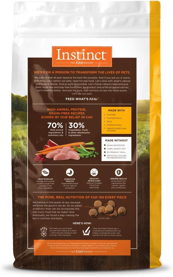 Original Chicken Dry Dog Food, 4 lb. Bag