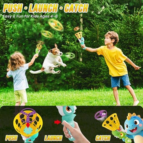 Outside Toys for Kids Ages 4-8 Electric Manual Capture Catching Game for Kids - Image 2