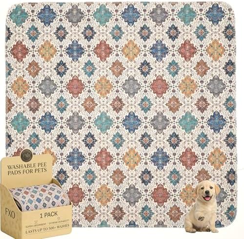 Washable Pee Pads for Dogs, Great Urine Absorbent Reusable Puppy Training Pads by Peepads